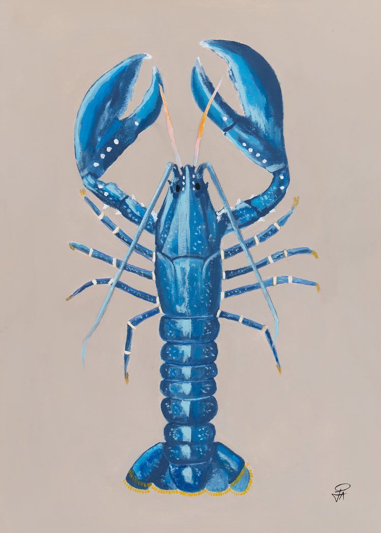 Blue Lobster | Art Print