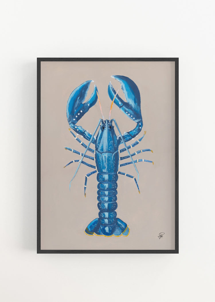 Blue Lobster | Art Print