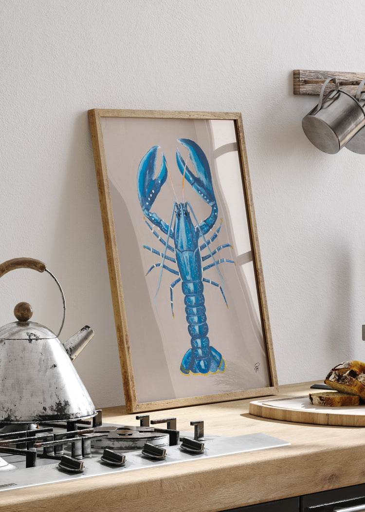 Blue Lobster | Art Print