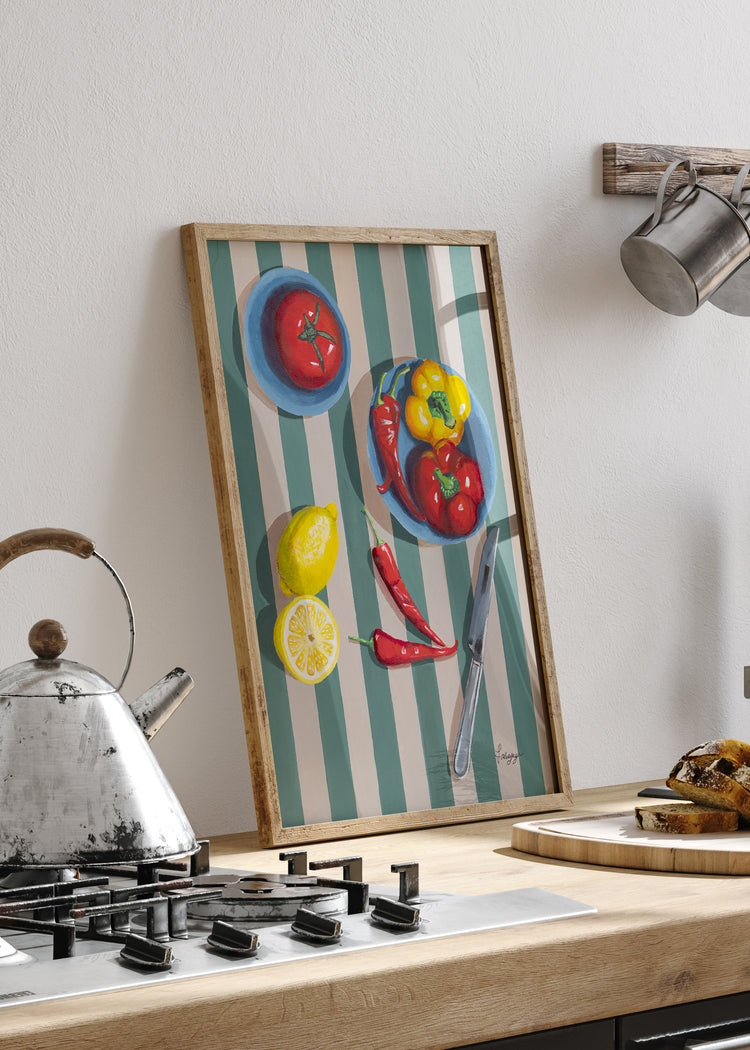 Green Cloth | Art Print