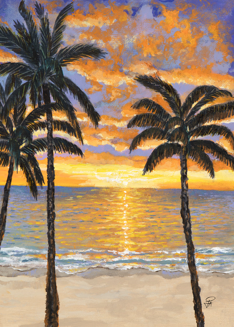 Miami Glow | Art Print