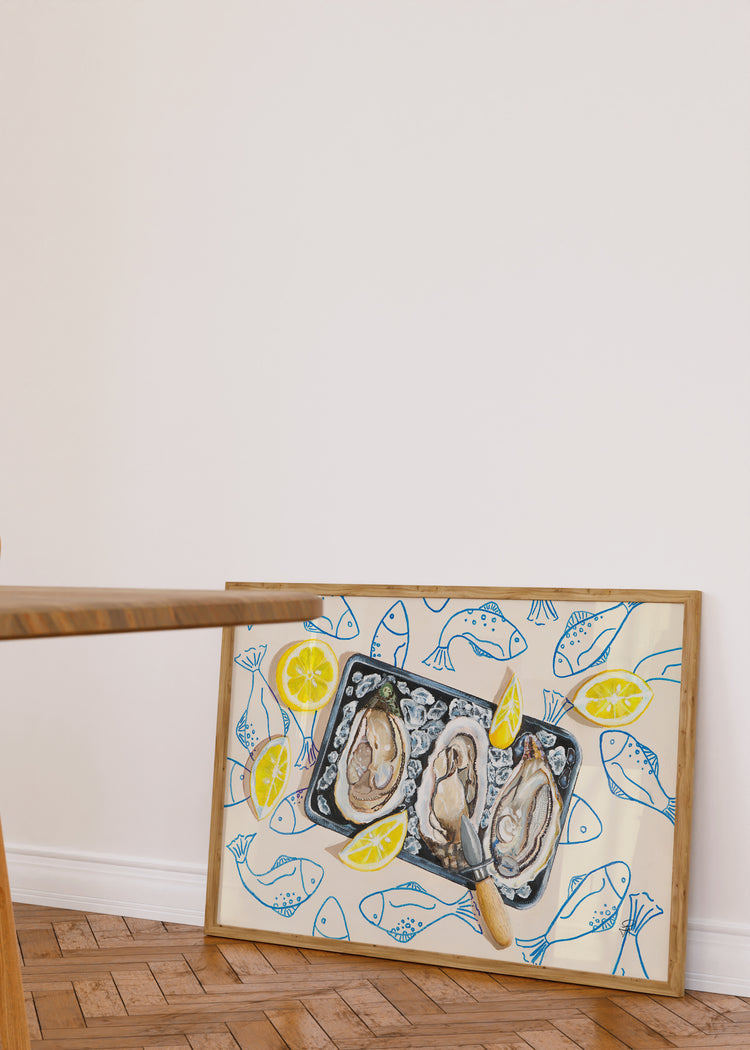 Oyster Allergy | Art Print