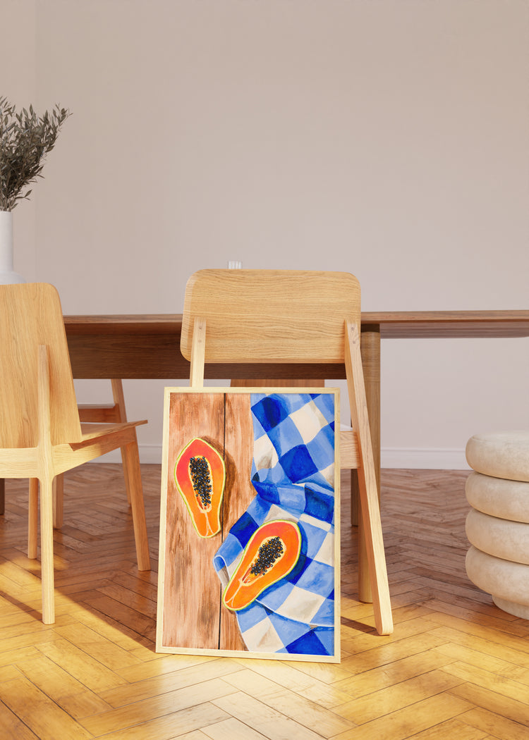 Papaya Pair | Art Print