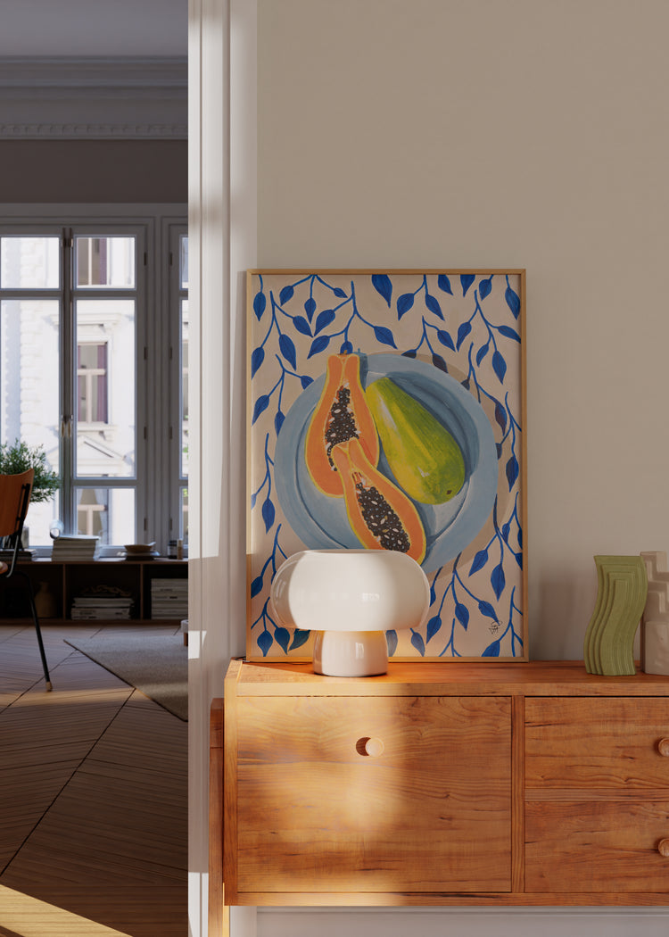 Papayas | Art Print