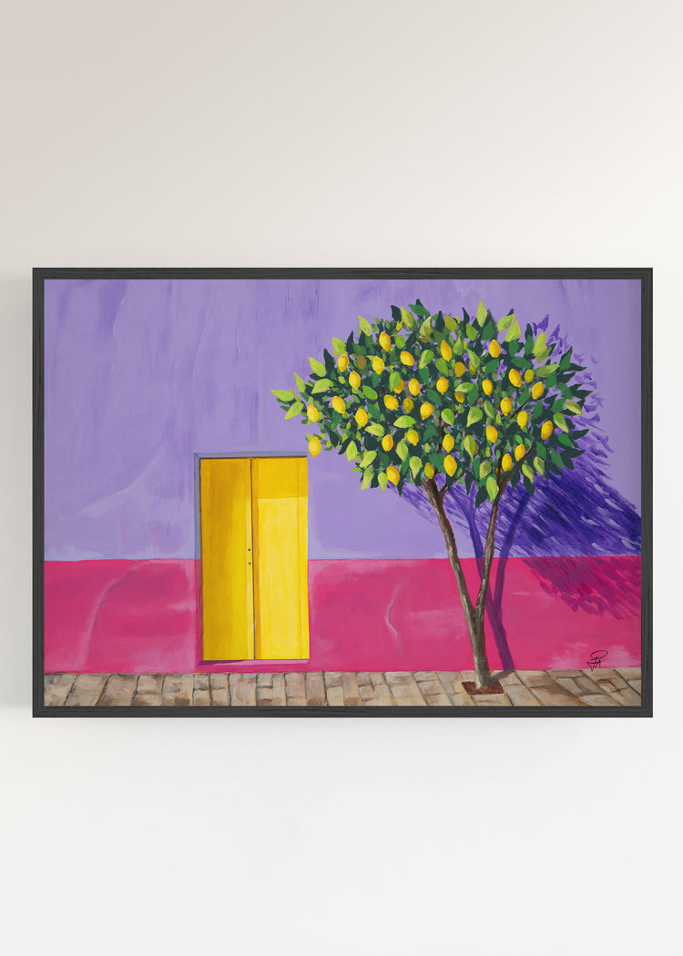 Pink Wall | Art Print