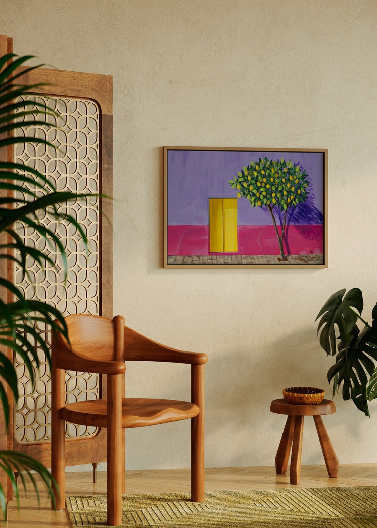 Pink Wall | Art Print