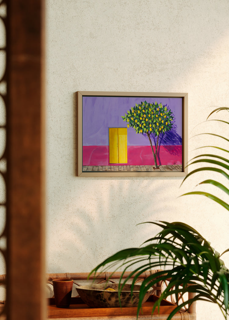 Pink Wall | Art Print