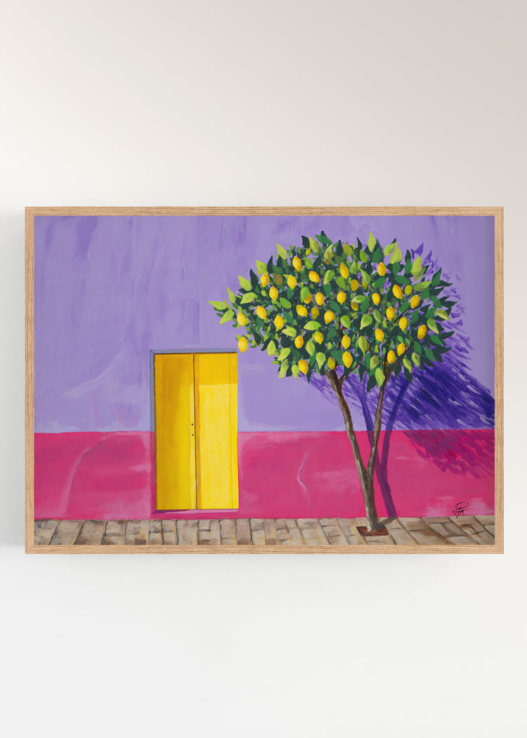 Pink Wall | Art Print