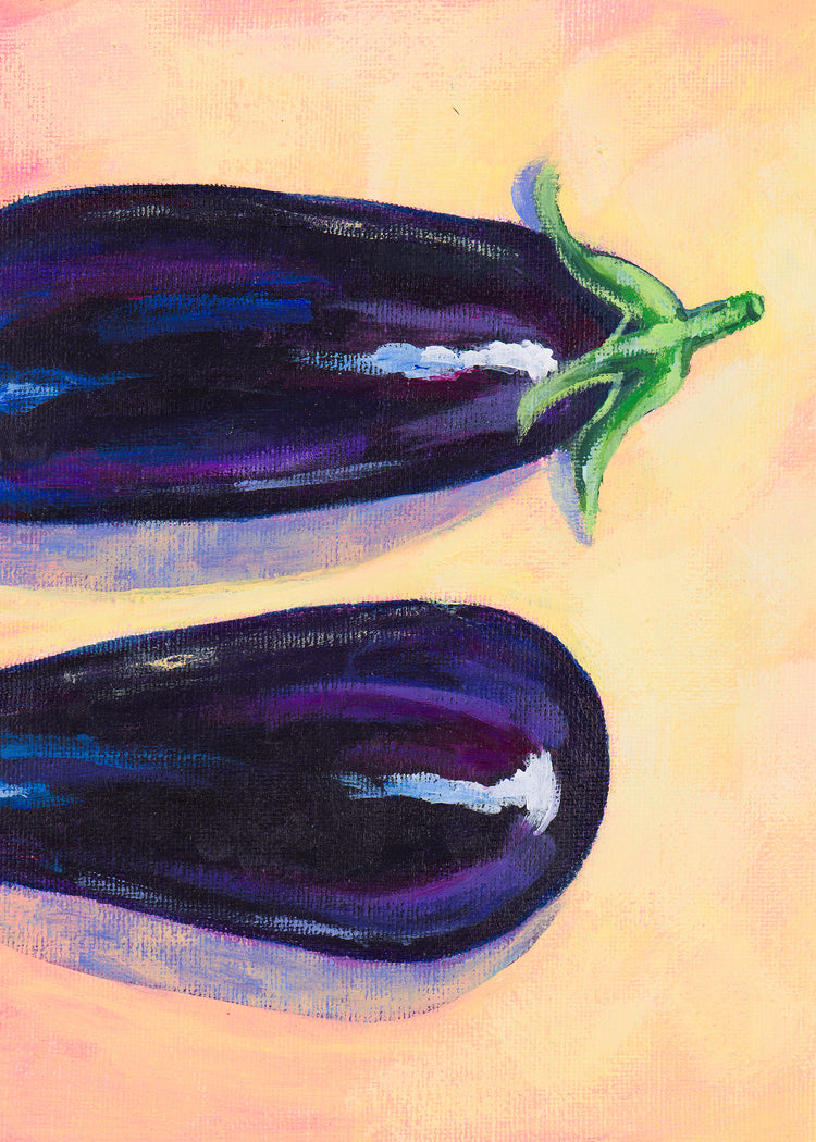 Purple Twins | Art Print