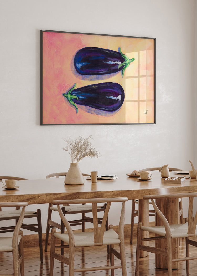 Purple Twins | Art Print