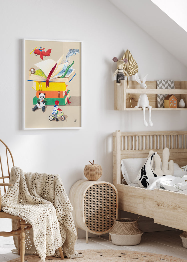 Worlds Between Pages | Art Print