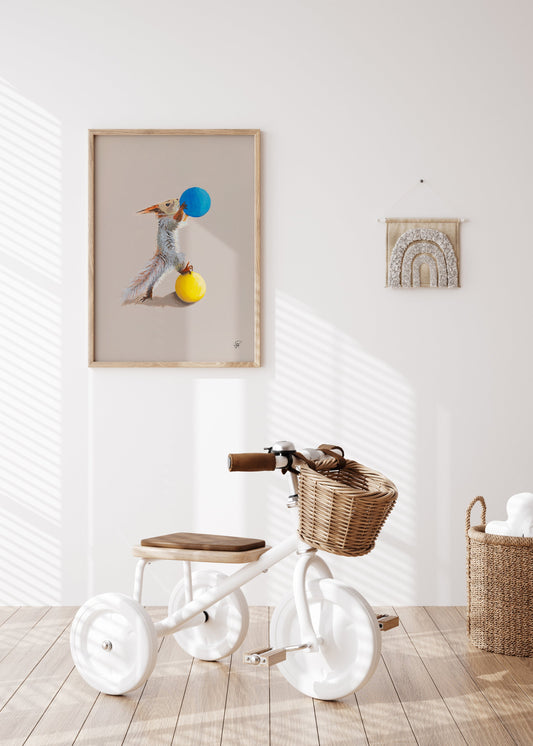 Ardilla Tul y Marilla | Art Print