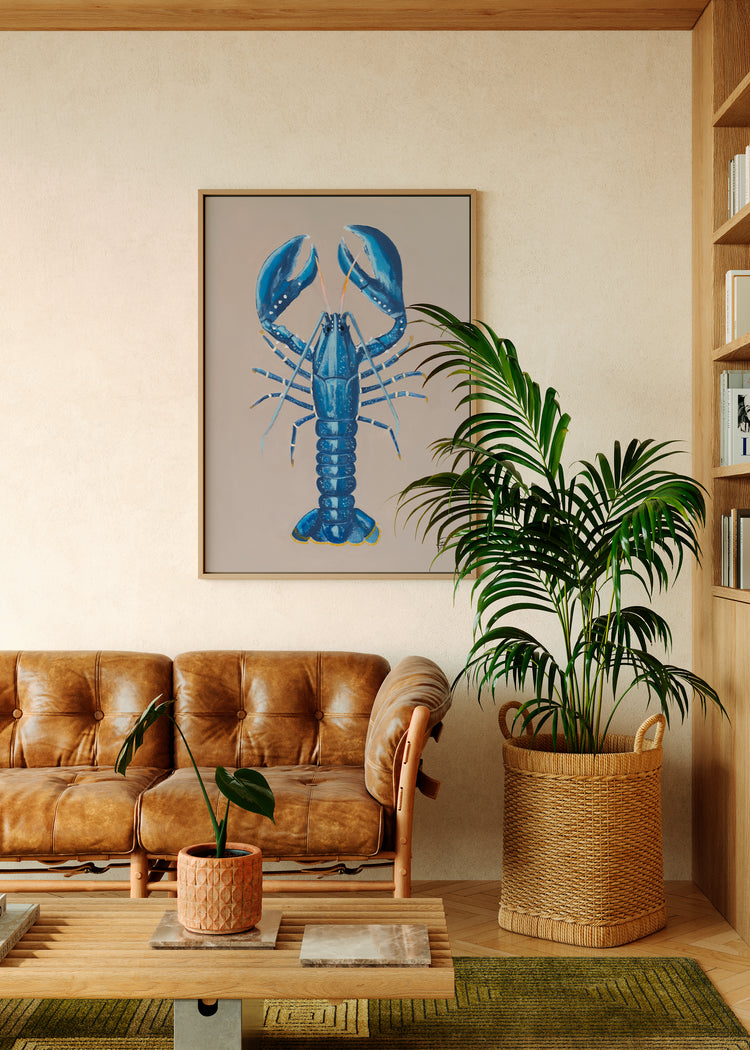 Blue Lobster | Art Print