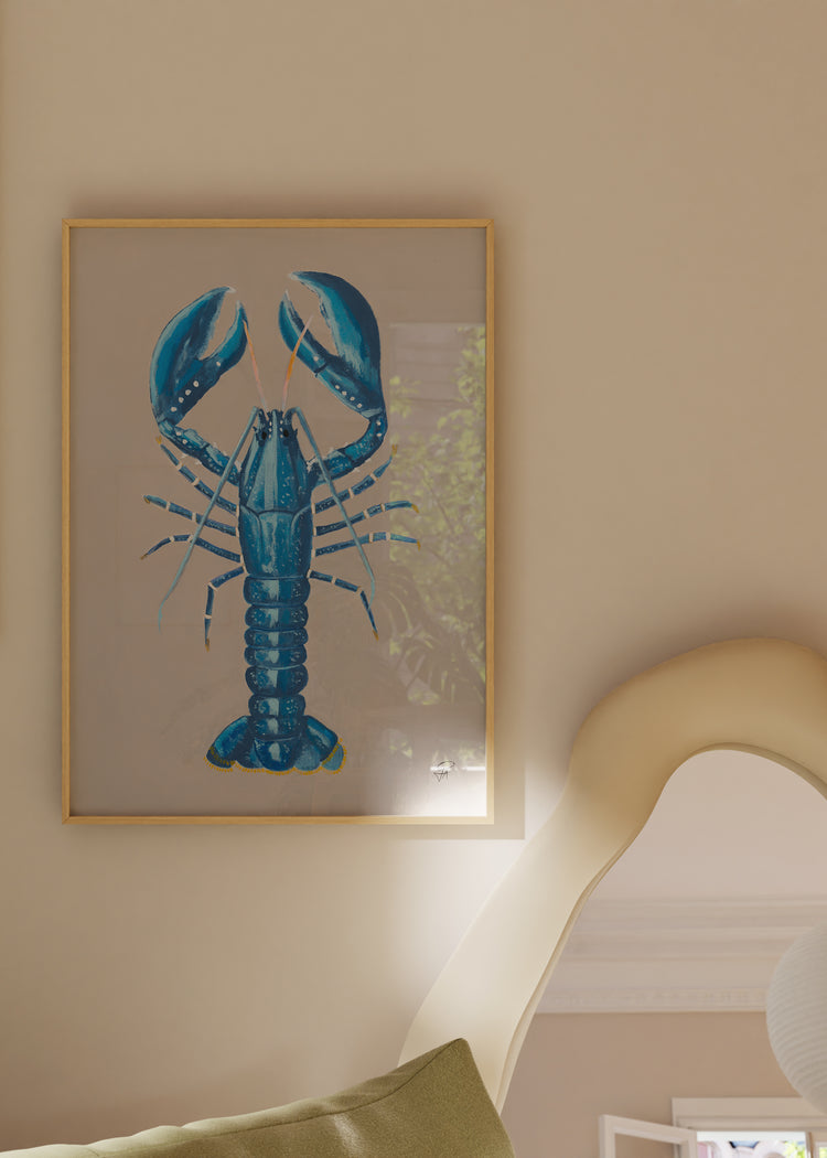Blue Lobster | Art Print