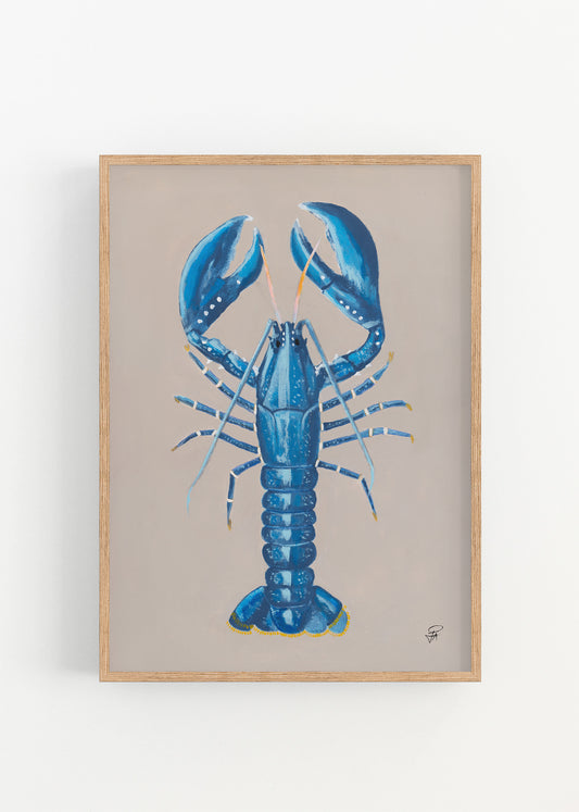 Blue Lobster | Art Print