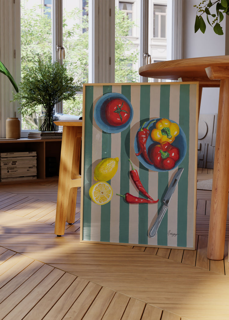 Green Cloth | Art Print