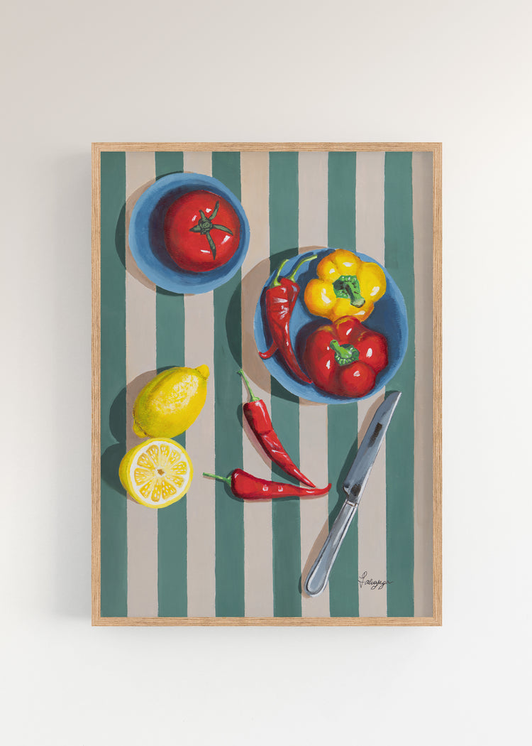 Green Cloth | Art Print