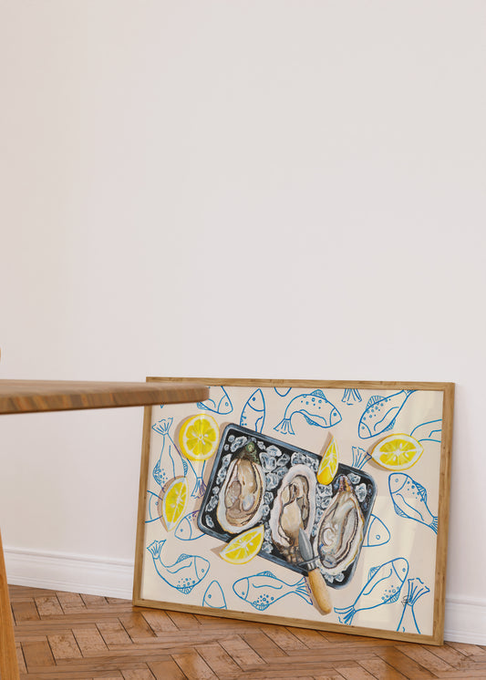 Oyster Allergy | Art Print