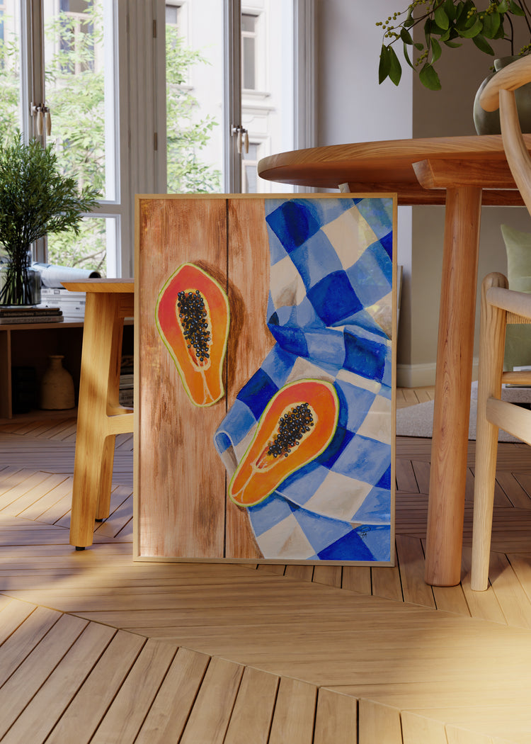 Papaya Pair | Art Print