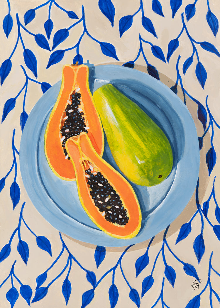 Papayas | Art Print