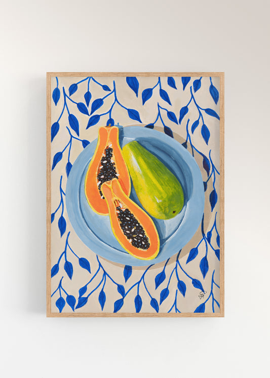 Papayas | Art Print
