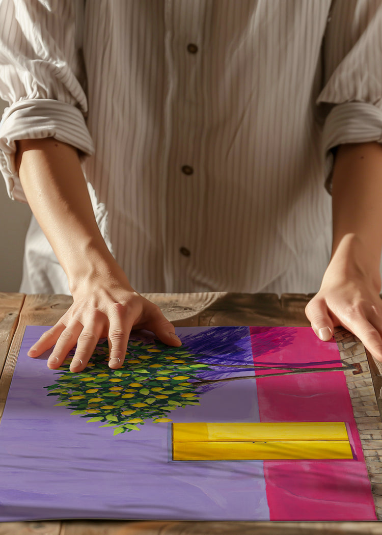 Pink Wall | Art Print