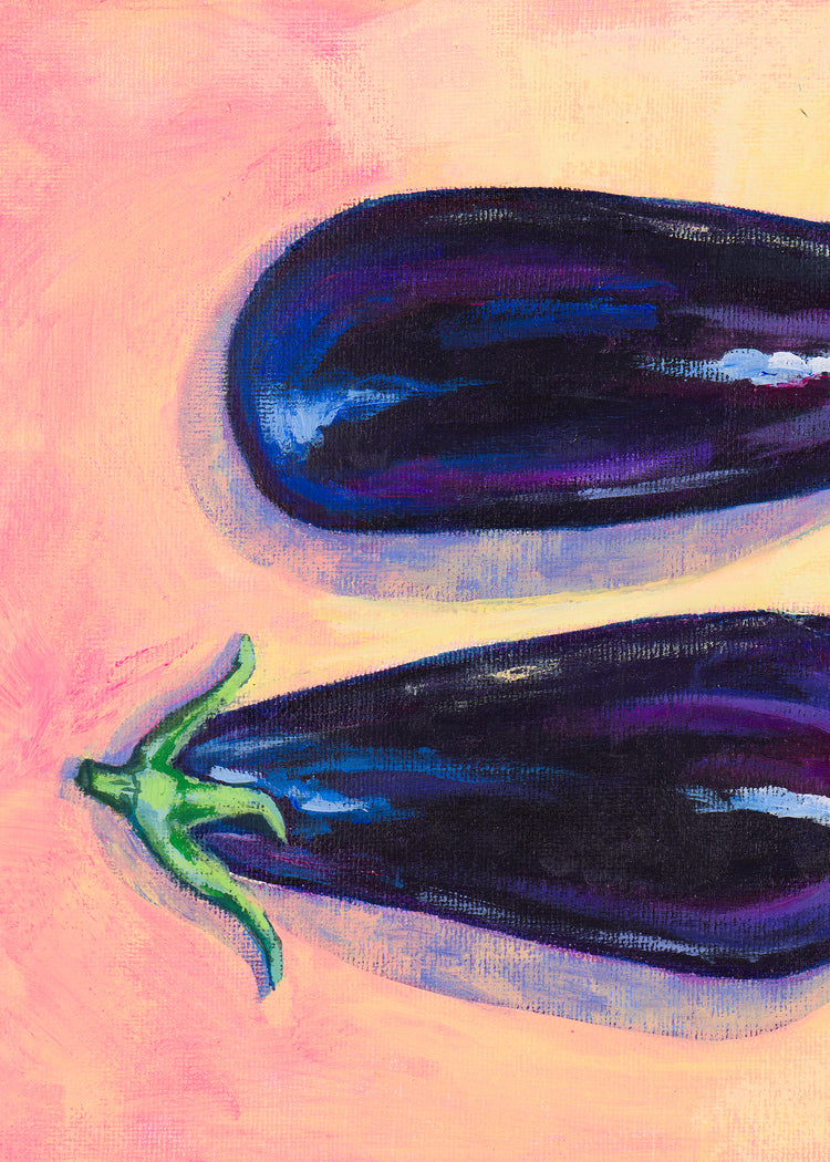 Purple Twins | Art Print