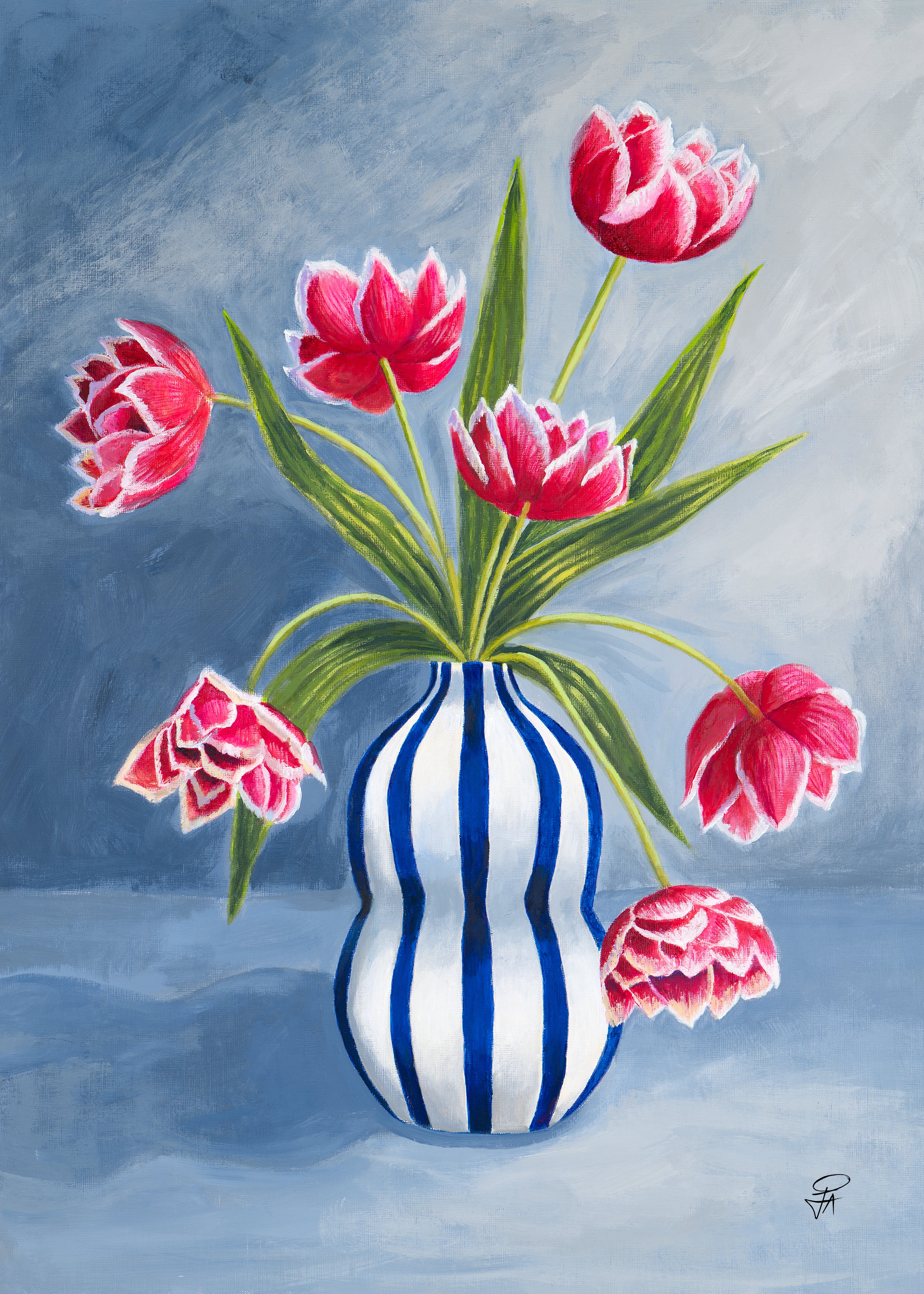 Sunday Tulips | Art Print
