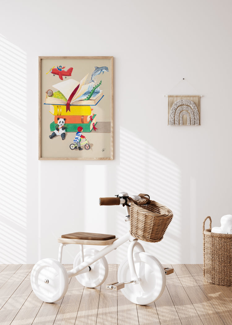 Worlds Between Pages | Art Print