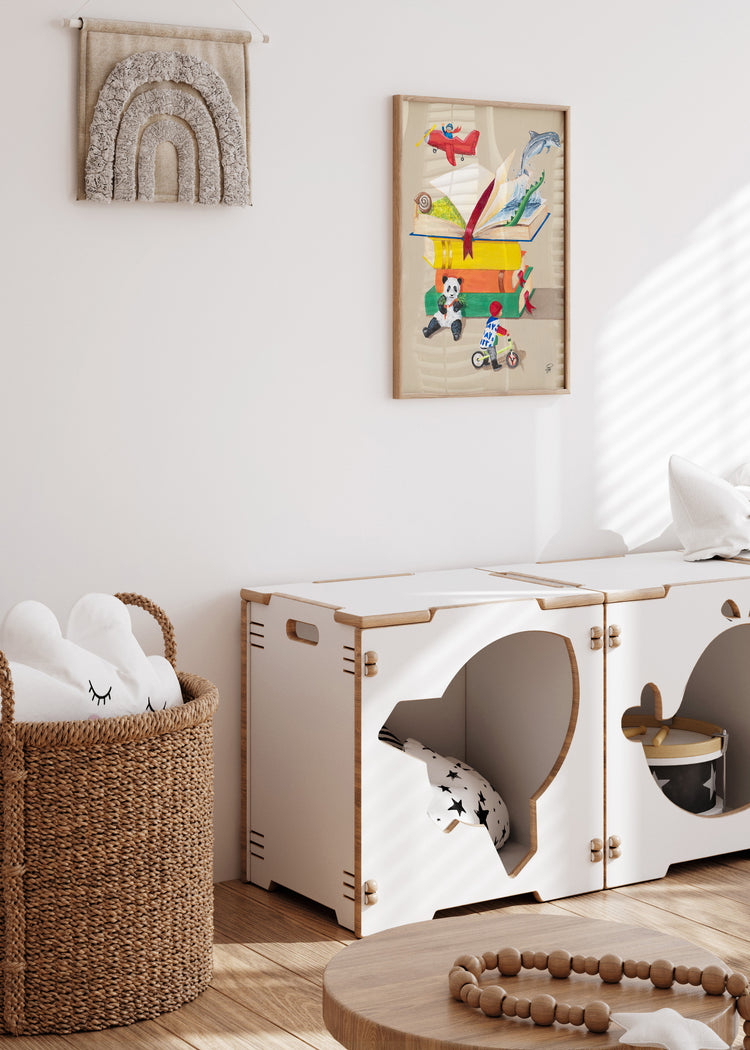 Worlds Between Pages | Art Print